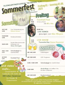 Mehr über den Artikel erfahren Sommerfest 2025